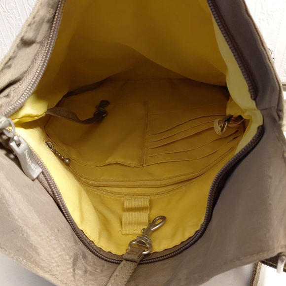 Baggallini Olive Crossbody Bag 11x11 - Picture 6 of 15